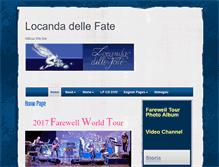 Tablet Screenshot of locandadellefate.com